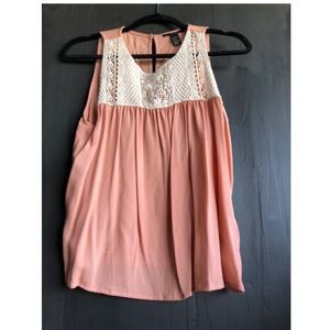 Peachy mauve color top